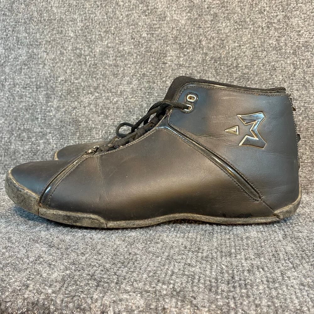 Authentic Vintage Starbury One Classic Black High Top Basketball Shoes Size 12